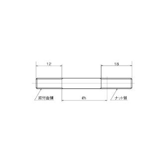 ダイキン工業（株） 取付ボルト(4本入り) SB 取付ボルト（４本入り） SB301