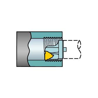 サンドビック（株） コロスレッド266ねじ切りヘッド 【F】 SL-266 コロスレッド２６６ねじ切りヘッド　【Ｆ】 SL-266LKF-202514-16