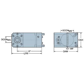 サンドビック（株） クランピングユニット 【E】 C4-TRI クランピングユニット　【Ｅ】 C4-TRI-MS40A-SS