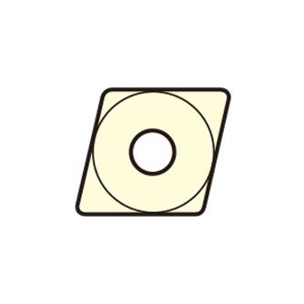 （株）日研工作所 インサートチップ CC インサートチップ CC08-C4 AC410K