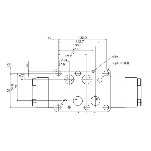 ダイキン工業（株） モジュラースタック形パイロットチェック弁 MPD モジュラースタック形パイロットチェック弁 MPD-06A-50-30