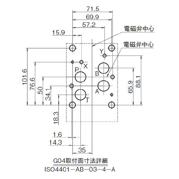 ダイキン工業（株） 圧力取出用ブロック BG 圧力取出用ブロック BG-04PTAB-10