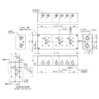 ダイキン工業（株） マニホールドブロック BT マニホールドブロック BT-103-40-WH