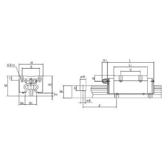 ＴＨＫ（株） LMガイド用ブロック HSR ＬＭガイド用ブロック HSR30R1SS(GK) BLOCK