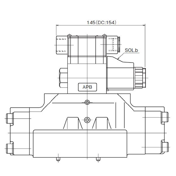 ダイキン工業（株） 電磁パイロット切換弁 H-JS-G 電磁パイロット切換弁 H-JS-G06-2BR-75-Y