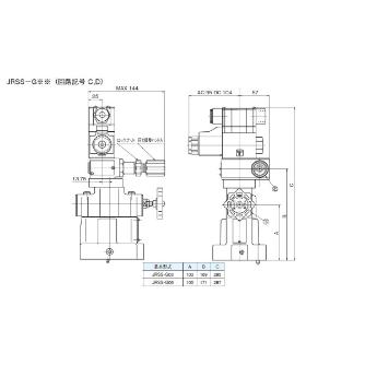 ダイキン工業（株） 電磁操作弁付リリーフ弁 JRSS-G 電磁操作弁付リリーフ弁 JRSS-G03-1-C1A-50-N