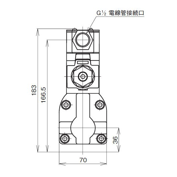 ダイキン工業（株） 電磁パイロット切換弁 JSP-G 電磁パイロット切換弁 JSP-G02-2BP-40-GY