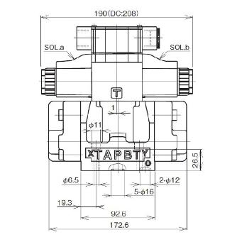 ダイキン工業（株） 電磁パイロット切換弁 JSP-G 電磁パイロット切換弁 JSP-G02-2NP-40-DY