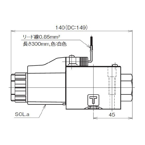 ダイキン工業（株） 電磁操作弁 KSO-G02-2AA 電磁操作弁 KSO-G02-2AA-30-L