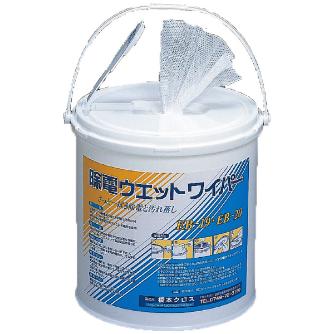 （株）橋本クロス 除電ウエットワイパー250枚×4本＝1C EB-35 除電ウエットワイパー２５０枚×４本＝１Ｃ EB-35