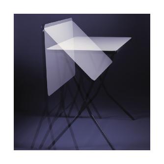 （有）ルネセイコウ スタンドタッチテーブル SB スタンドタッチテーブル SB-75W ﾆｭｰｸﾞﾚｰ/ﾌﾞﾗｯｸ