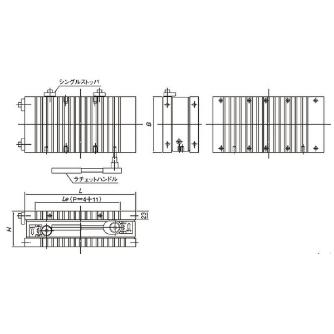 カネテック（株） 永電磁ブロック RMA 永電磁ブロック RMA-2F1325