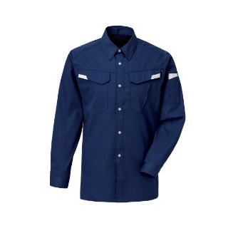 日新被服（株） 長袖シャツ 5124-02 長袖シャツ 5124-02-LL ﾈｲﾋﾞｰ