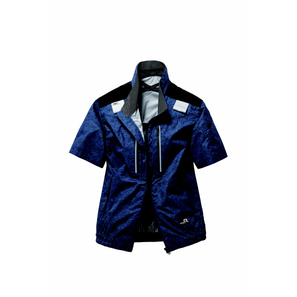 日新被服（株） 半袖ブルゾン TRA1451-223 半袖ブルゾン TRA1451-223-LL ﾓｸﾈｲﾋﾞｰ