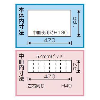 （株）リングスター RSD高級二段式ボックス RSD ＲＳＤ高級二段式ボックス RSD-471 ｸﾞﾘｰﾝ