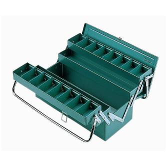 （株）リングスター RSD高級三段式ボックス RSD ＲＳＤ高級三段式ボックス RSD-473 ｸﾞﾘｰﾝ