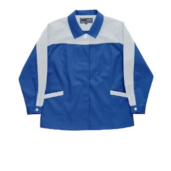 日新被服（株） スモック 5307-94 スモック 5307-94-LL ﾌﾞﾙｰXｼﾙﾊﾞｰ