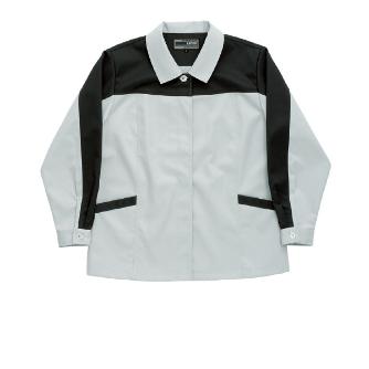 日新被服（株） スモック 5307-99 スモック 5307-99-L ｼﾙﾊﾞｰXﾗｲﾄﾌﾞﾗｯｸ