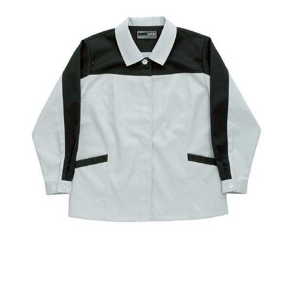 日新被服（株） スモック 5307-99 スモック 5307-99-5L ｼﾙﾊﾞｰXﾗｲﾄﾌﾞﾗｯｸ