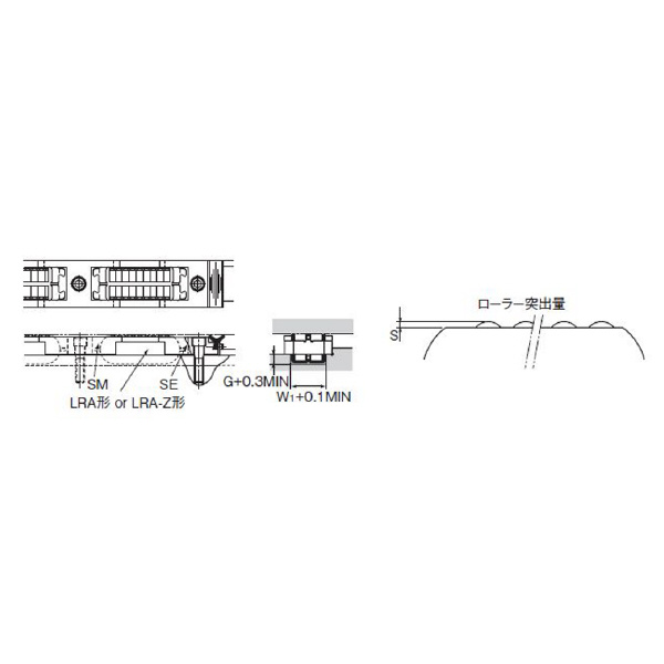 ＴＨＫ（株） LMローラー LRA ＬＭローラー LRA1547Z
