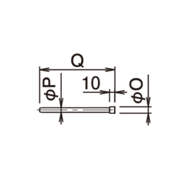 （株）大阪ジャッキ製作所 EC形用アタッチメント ハンドルレバー EC-HA ＥＣ形用アタッチメント　ハンドルレバー EC-HA30