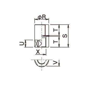 （株）大阪ジャッキ製作所 EC形用アタッチメント カップリング EC-CO ＥＣ形用アタッチメント　カップリング EC-CO50