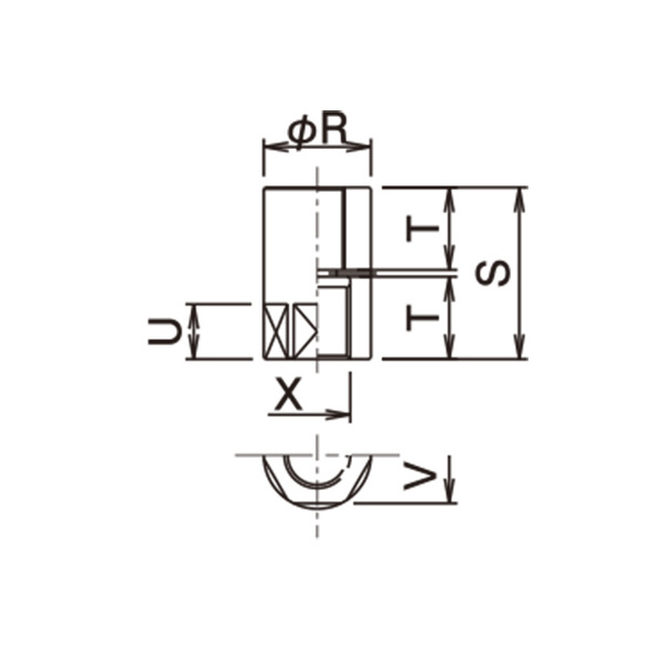 （株）大阪ジャッキ製作所 EC形用アタッチメント カップリング EC-CO ＥＣ形用アタッチメント　カップリング EC-CO200