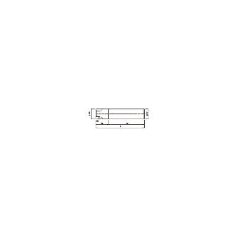 オーエスジー（株） WALTER ポジティブエンドミルストレートシャンクタイプ ポジティブミル F4042-08 25XSS25 X200
