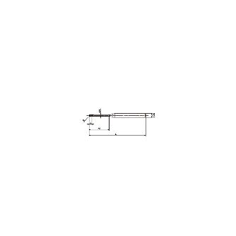 オーエスジー（株） 高硬度鋼用WXSコート2枚刃超硬ロングネックボールエンドミル WXS-LN-EBD 超硬エンドミル／ロングネック WXS-LN-EBD R0.1X0.75