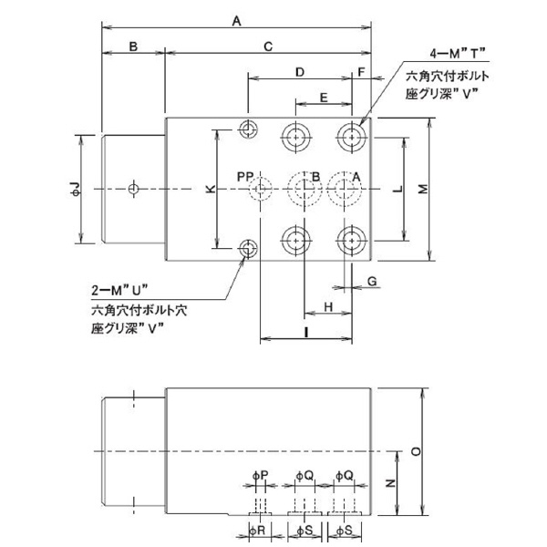 （株）大阪ジャッキ製作所 パイロットチェックバルブ OPCV パイロットチェックバルブ OPCV-12G