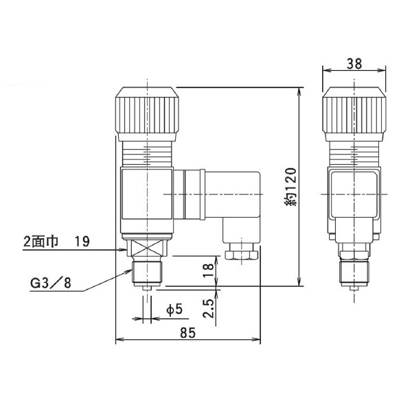 （株）大阪ジャッキ製作所 圧力スイッチ KPS 圧力スイッチ KPS-800