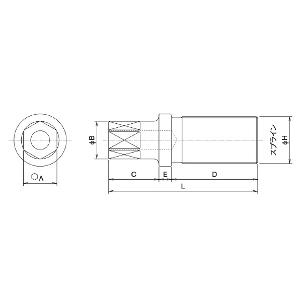 （株）大阪ジャッキ製作所 トルクレンチ用Cシャフト C トルクレンチ用Ｃシャフト C10-32