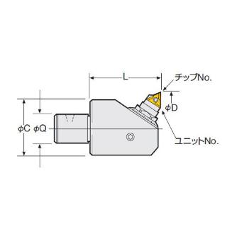 （株）日研工作所 BCBモジュラーヘッド BCB ＢＣＢモジュラーヘッド 16-BCB38-55