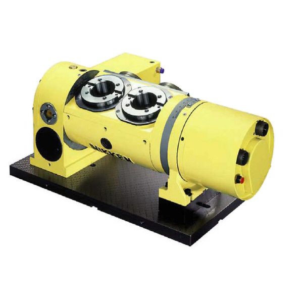 （株）日研工作所 多軸傾斜CNC円テーブル 5AX-MT 多軸傾斜ＣＮＣ円テーブル 5AX-2MT-105-250FA-M