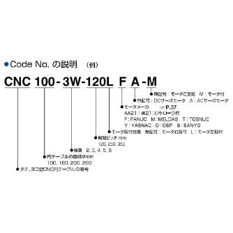 （株）日研工作所 多軸CNC円テーブル CNC-W 多軸ＣＮＣ円テーブル CNC100-2W-120TOS