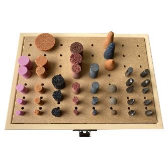 日本精密機械工作（株） 金属研削・バリ取り用工具セット Y 金属研削・バリ取り用工具セット　４０本入 Y0110