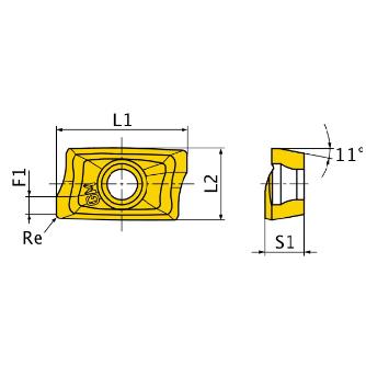 三菱マテリアル（株） カッタチップ AOGT カッタチップ（超硬） AOGT123602PEFR-GM TF15