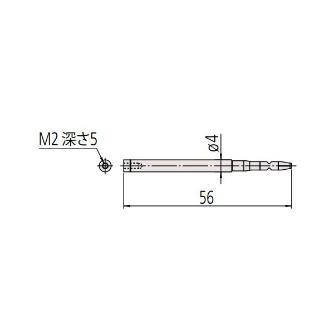 （株）ミツトヨ 真円度測定機 付属品 12AAL043 真円度測定機　付属品 12AAL043/M2ｽﾀｲﾗｽｼｬﾝｸ