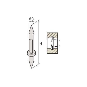 （株）ミツトヨ 輪郭測定機 付属品 12AAM095 輪郭測定機　付属品 12AAM095/ﾘｮｳｶﾞﾜｴﾝｽｲｽﾀｲﾗｽSPHW56