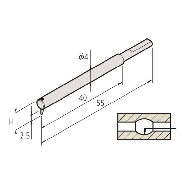 （株）ミツトヨ 輪郭測定機 付属品 12AAM106 輪郭測定機　付属品 12AAM106/ｺｱﾅｽﾀｲﾗｽ(ｶﾀｶｸ) SPH-43