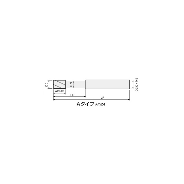 （株）ＭＯＬＤＩＮＯ 立壁/底面仕上げ用8枚刃EM スケア ES8WB 立壁／底面仕上げ用８枚刃ＥＭ　スケア ES8WB0600LN-20-ATH