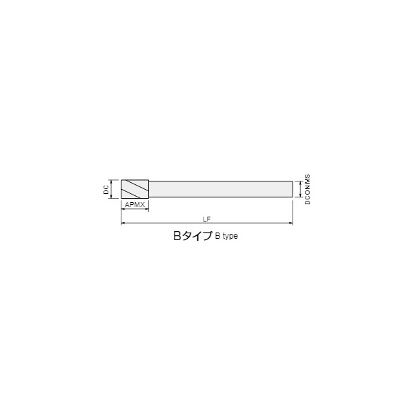 （株）ＭＯＬＤＩＮＯ 立壁/底面仕上げ用8枚刃EM スケア ES8WB 立壁／底面仕上げ用８枚刃ＥＭ　スケア ES8WB0700LS-ATH