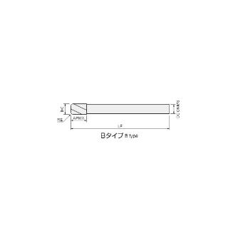 （株）ＭＯＬＤＩＮＯ 立壁/底面仕上げ用8枚刃EM ラジアス ER8WB 立壁／底面仕上げ用８枚刃ＥＭ　ラジアス ER8WB1100LS-R1.0-ATH