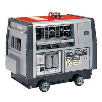 やまびこジャパン（株） エンジン溶接機 EGW エンジン溶接機 EGW180MS-V