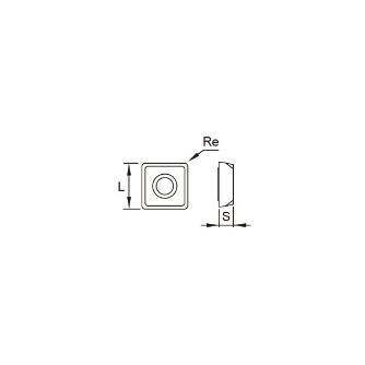 （株）ムラキ 99 インサート/チャンファーミル N9GX060204 ９９　インサート／チャンファーミル N9GX060204-NC2032