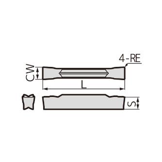 住友電気工業（株） SEC－溝入れバイト インサート GCMN-MG ＳＥＣ－溝入れバイト　インサート GCMN4002-MG AC8025P