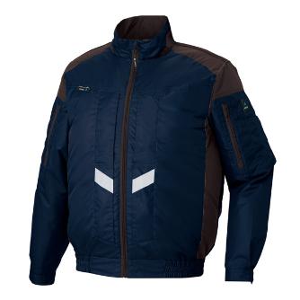 アイトス（株） 長袖ブルゾン(空調服TM)(男女兼用) AZ-50299 長袖ブルゾン（空調服ＴＭ）（男女兼用） AZ-50299-008-4L ﾈｲﾋﾞｰ
