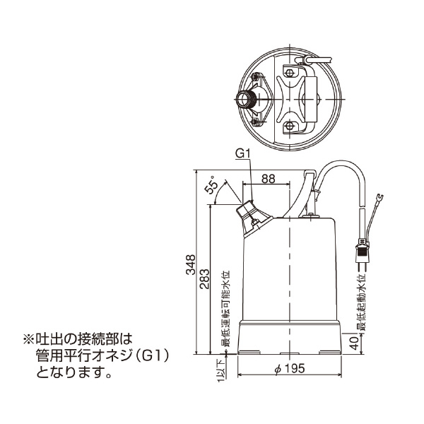 （株）寺田ポンプ製作所 水中ポンプ ホースセット S 水中ポンプ　ホースセット S-500N ﾎｰｽｾｯﾄ 50HZ