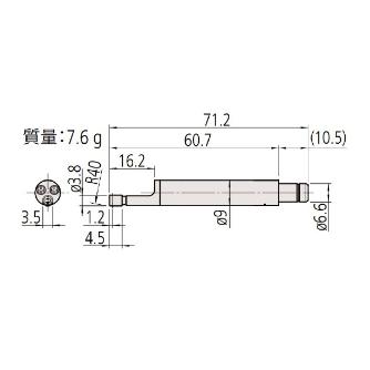 株）ミツトヨ-粗さ測定機 付属品 178－272／小穴用検出器
