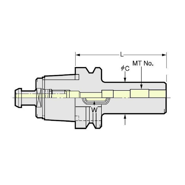 （株）日研工作所 モールステーパスリーブA型 NC-MTA モールステーパスリーブＡ型 NC5-100-MTA3-115